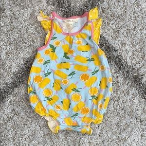 12-18 month Matilda Jane lemon popsicle romper